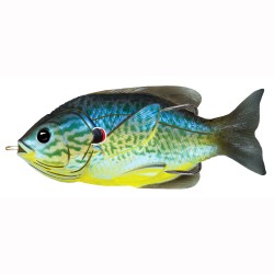 SF 4" HBF,SH,Blu/Yel Pmpknsd,5/0,3/4oz LIVETARGET-LURES