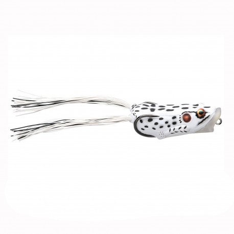 Frog 2" HB PF,SH,Albino/White,3/0,3/8oz LIVETARGET-LURES