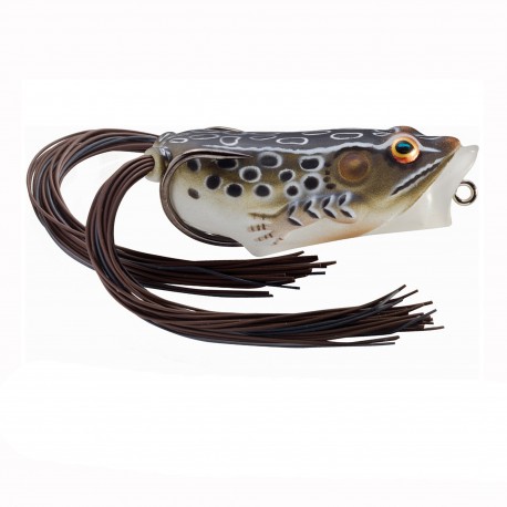 Frog 2" HB PF,SH,Brwn/Black,3/0,3/8oz LIVETARGET-LURES