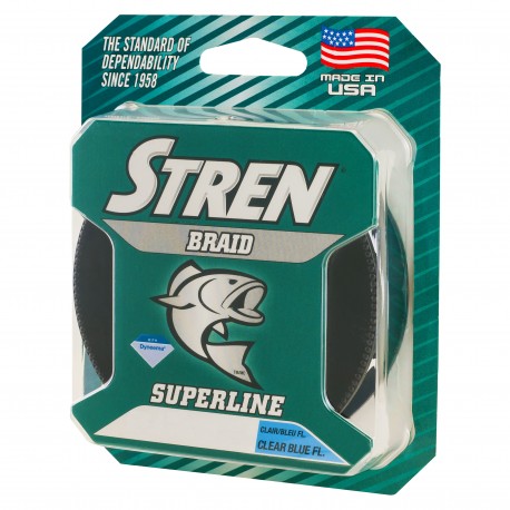 SBDFS10-26 BraidClear/BlueFluor10lb 150yd STREN