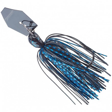 CHATTERBAIT JACK HAMMER 3/8 OZ BLACK/BLUE Z-MAN