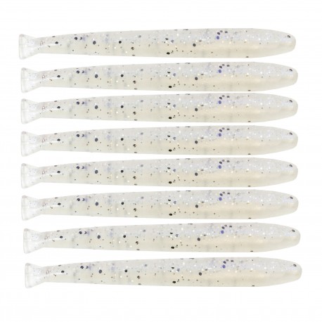 TRD MINNOWZ 3.5" PEARL BLUE GLIMMER 8PK Z-MAN