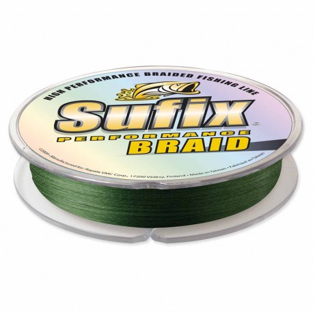 Sufix Performance Braid Line, Size: 100 lbs, Green