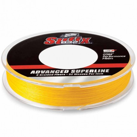 832 Braid 40 lb Hi-Vis Yellow - 300 Yds SUFIX