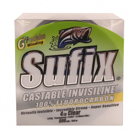 InvisiLine Casting FC 10 lb Clear-600 Yds SUFIX