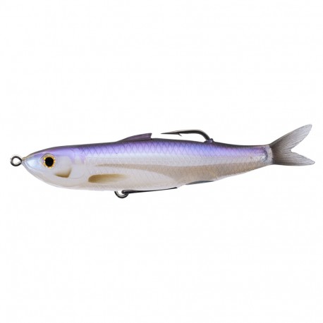 Shnr,4 1/2",1/2oz,HB WB,Violt Ghst Shnr,6 LIVETARGET-LURES